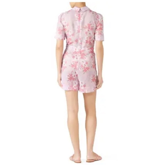 byTiMo Pink Floral Romper Size XS - Picture 2 of 11